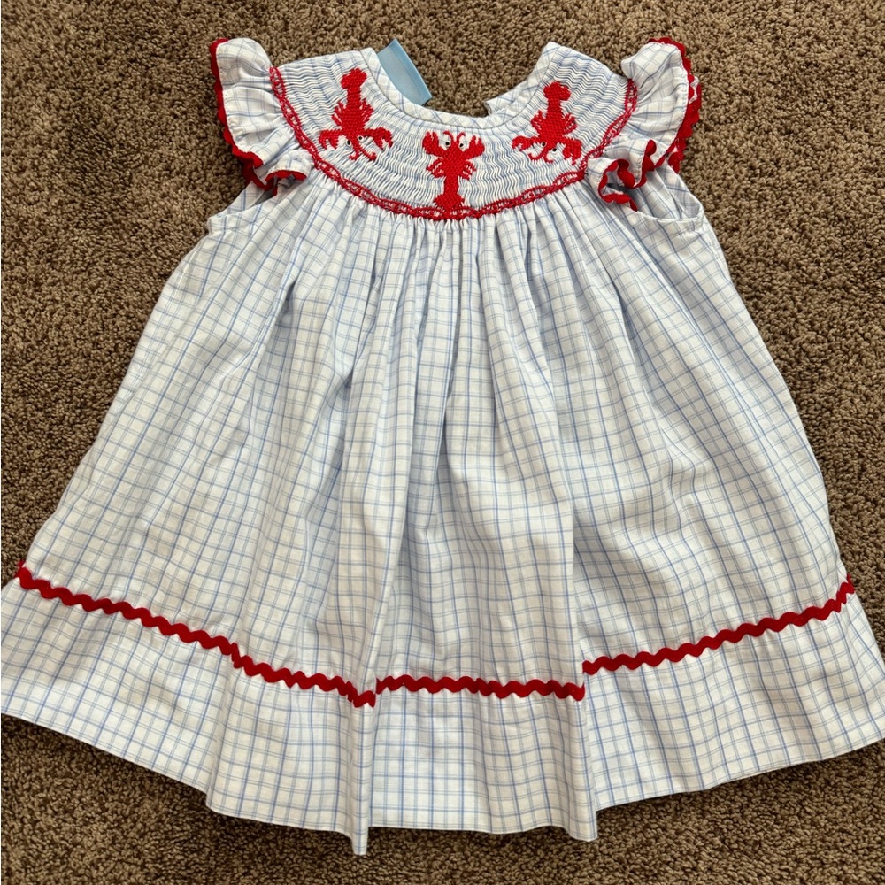 Baby girl 9 months Everyday Heirloom smocked dress